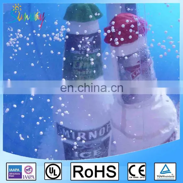 2017 Attractive Outdoor Display Giant Inflatable Snow Globes With Inflatable Beer Bottle photo-5