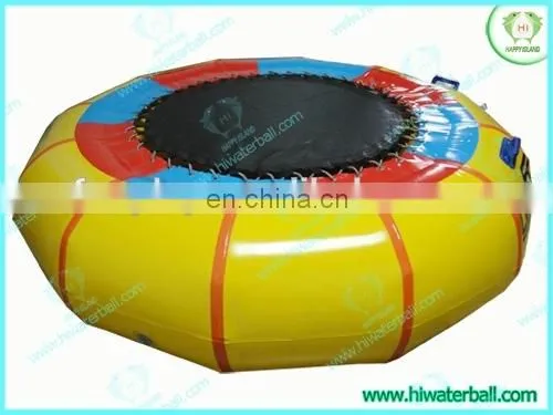 HI CE Approve Hot Summer Game Inflatable Water Trampoline,large Trampolines for Rent photo-2