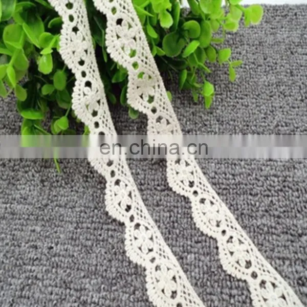 Silk Guipure Lace Fabric, Embroidery Lace Fabric Wholesale, White Cotton Lace Fabric photo-3