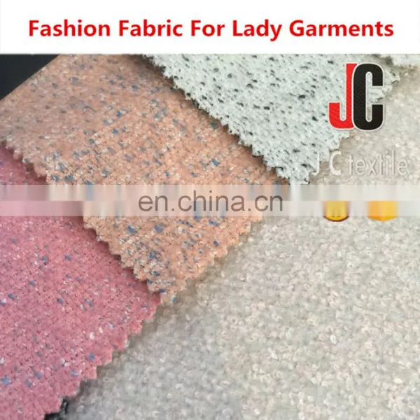 M12991SHaoxing JC Textile Polyester Wool Viscose Wool Blended Fabric for Dress photo-3