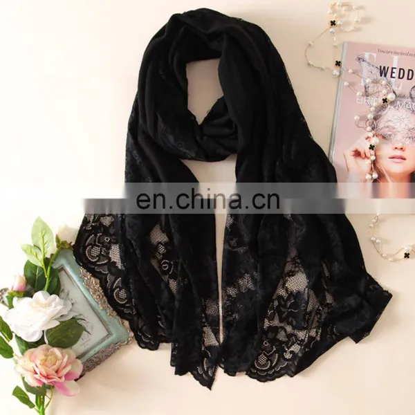 100%Wool Superior Quality Lace Split Joint Wedding Dress Winter Pashmina Shawl Scarf photo-4