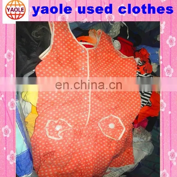 High Quality in Belgium Children Summer Wear Second Hand Cream Clothes photo-5