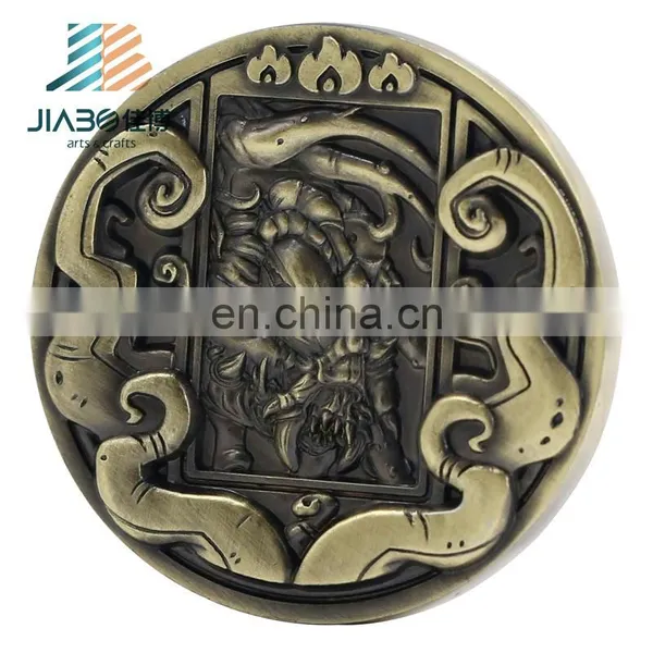 Zinc Alloy Dia Casting American 3d High Relief Souvenir Metal Coin photo-5