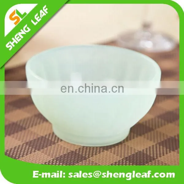 Transparent PMS Colorful Silicone Lunch Food Serving Bowls for Kids photo-3