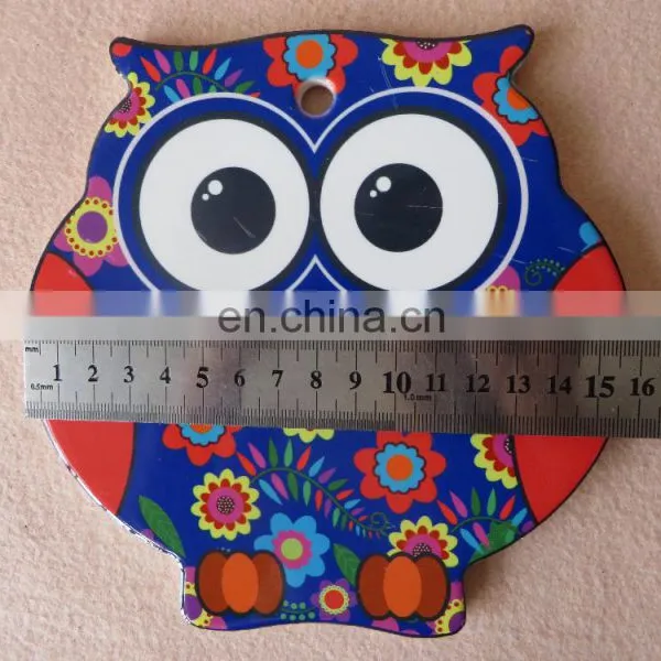 Customize Design Bulk Printed Pocerlain Ceramic Plate, Handmade Ceramic Coaster photo-2