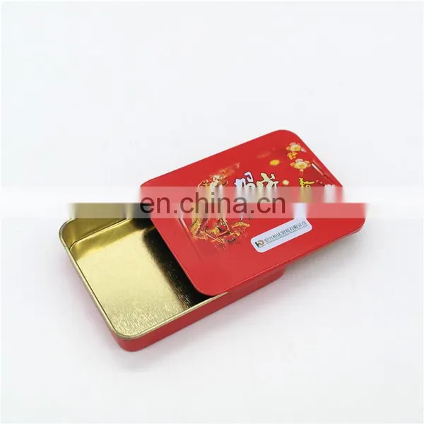 Chewing Gum Tin Box With Sliding Lid,candy Tin Box With Sliding Lid photo-3