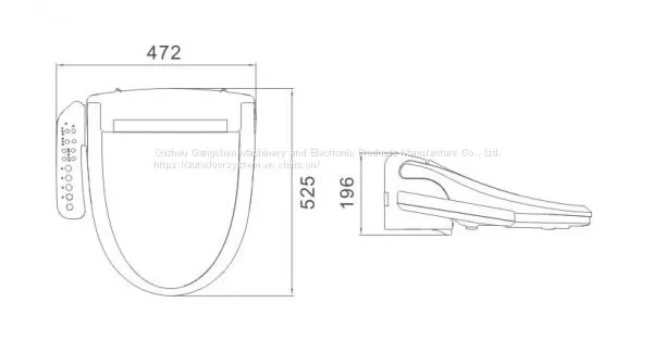 KB3300 Retrete Cojin Inteligencia 525*472*196 photo-2