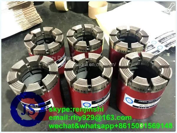Diamond Core Bit for Geological Exploration AQ BQ NQ HQ PQ Drill Core Bit photo-4