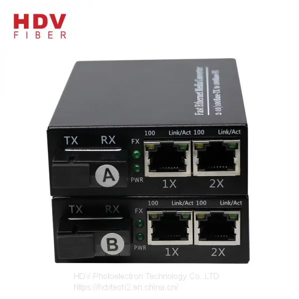 China OEM Single Fiber Ports 2 Rj45 Ports SFP Media Converter photo-3