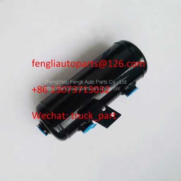 Factory Price Black Powder Coated Steel Truck Air Tank MQPs-3513301 photo-2