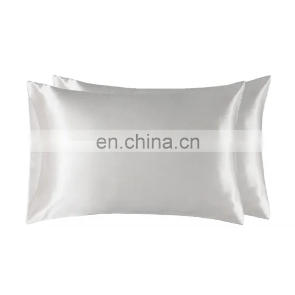Luxury Machine Washable Comfort Polyester Silky Smooth Pillowcase For Adults photo-5