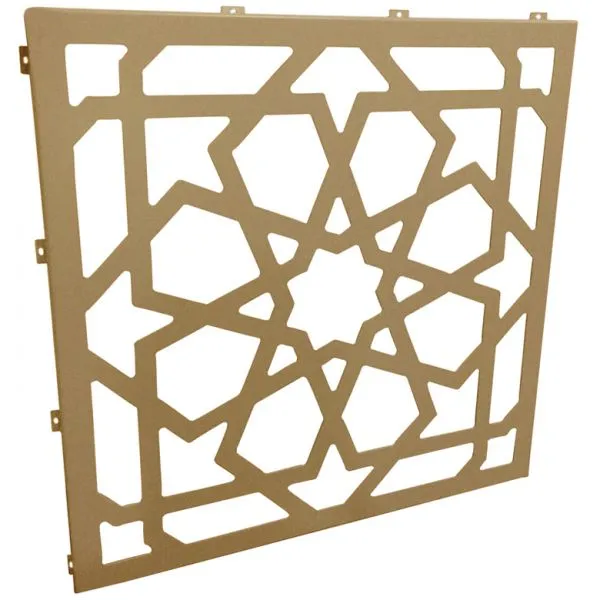 Laser Cut Home Living Furniture Metal Room Divider / Decorative Metal Screen photo-4