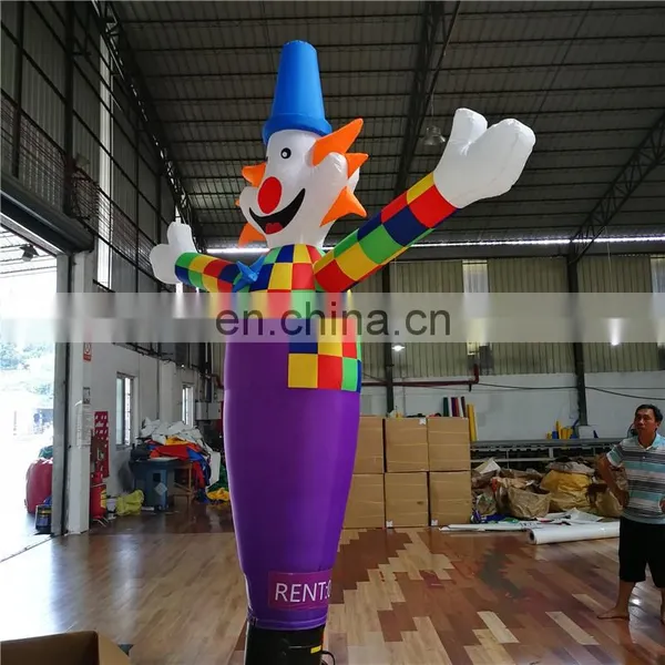 Blow Up Air Tube Man Cheap Inflatable Clown Air Dancer With Blower photo-3