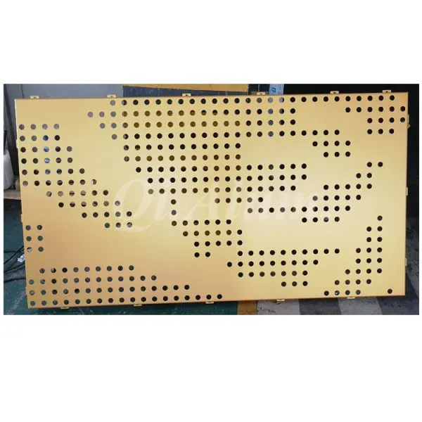 2020 Hot Sale Hole Punching Panel Aluminum Perforated Decorative Panel photo-5