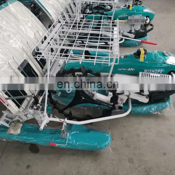 4 Row Hand Walking Type Similar Kubota Manual Seedling Vietnam Rice Transplanter photo-7