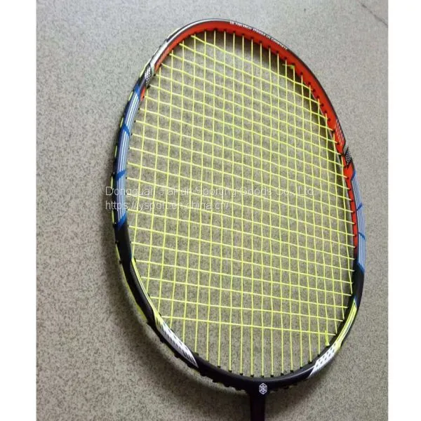 Full Carbon Badminton Racket With Cover Custom Brand Logo Acceptable photo-2