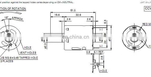 48 Volt Electric Trolling Motor, Vacuum Cleaner Motor RS-365 photo-4