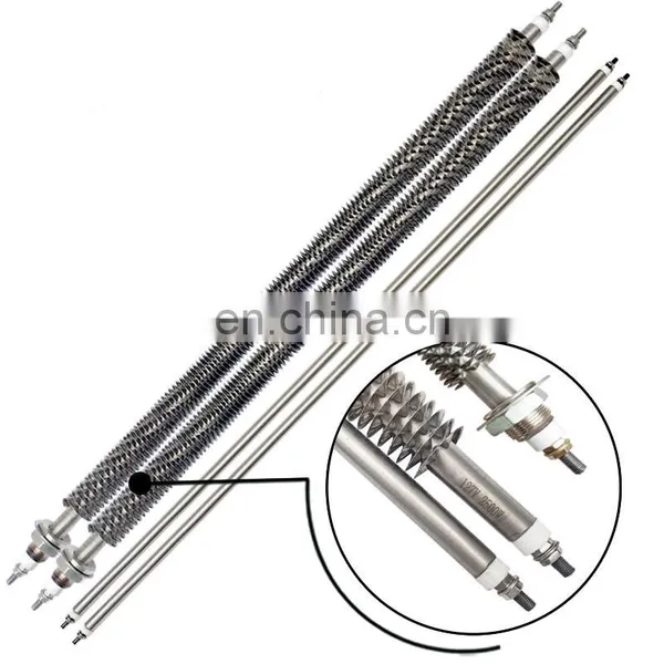 1000W Straight Finned Air Tube Heater Element for Load Bank photo-4