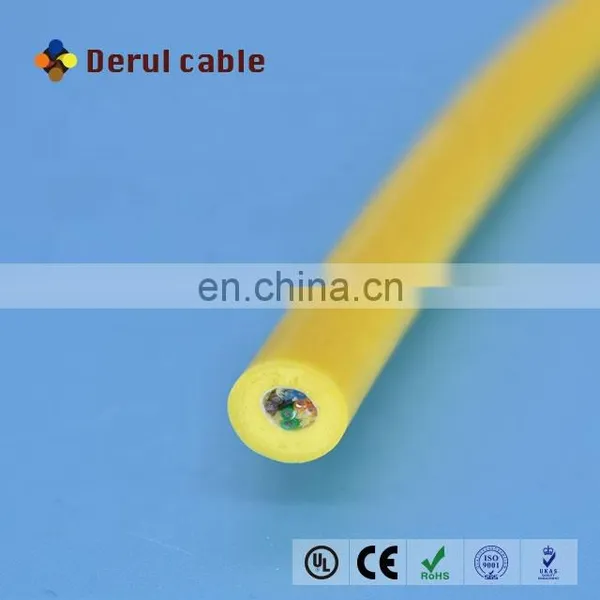 ROV Cat5e Ethernet Signal Cable 4x2x24awg Neutrally Buoyant Tether photo-2
