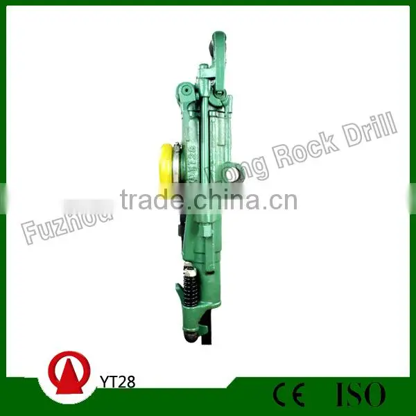 Pneumatic Tools YT28 Pneumatic Air Leg Rock Drill With Air Compressor photo-2