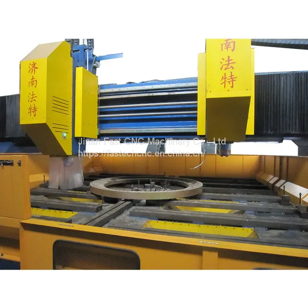 Automatic Double Spindle BT40 Metal Sheet Gantry Structure CNC Drilling Machine photo-3