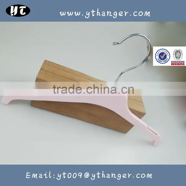 HA6958 Strong Plastic Baby Clothes Hanger Pink Plastic Kids Coat Hanger Supplier's Choice photo-2
