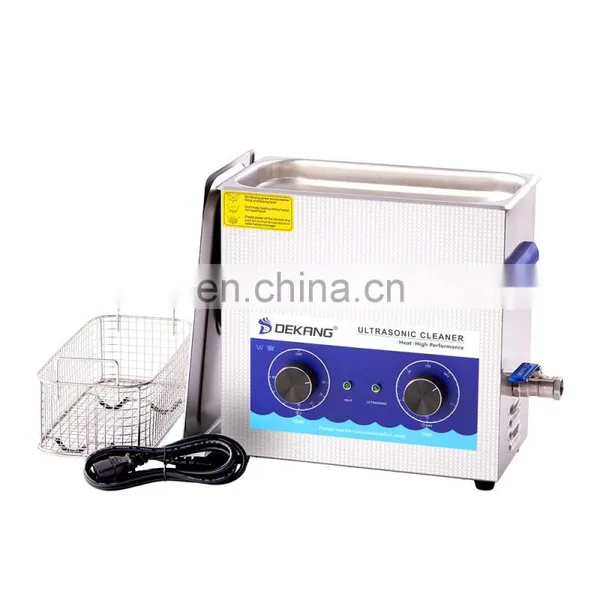 6.5L Dental Lab Mechanical Heated Ultrasonic Vibrating Cleaner Bath