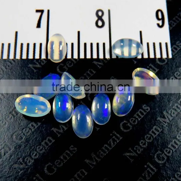 Ethiopian Opal 3x5 Oval Cabochon