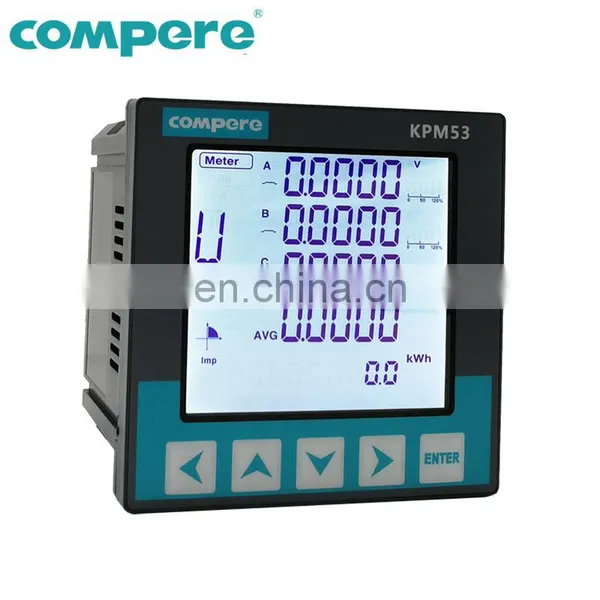 KPM53 Series Three-phase Smart Panel Power Meter Monitor Energy Consumption For Smart Distribution System photo-5