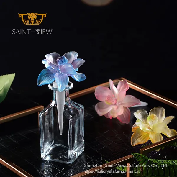 Custom Perfume Bottle Cap Wholesale Custom Bottle Refillable Boxed Wedding Gift Set photo-2