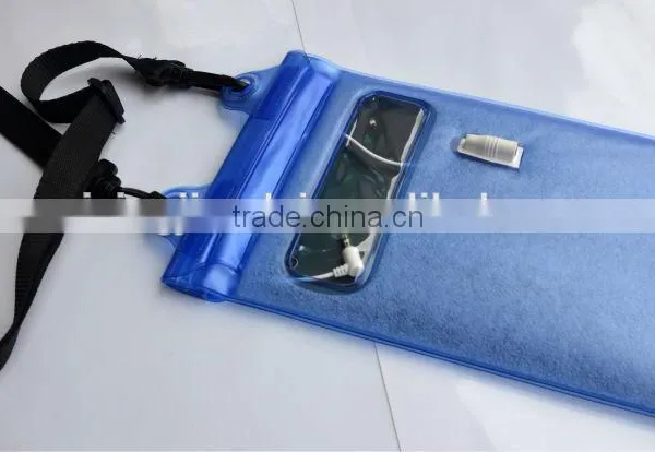 Flat Computer Waterproof Bag With Three Plugs Headset Line photo-5