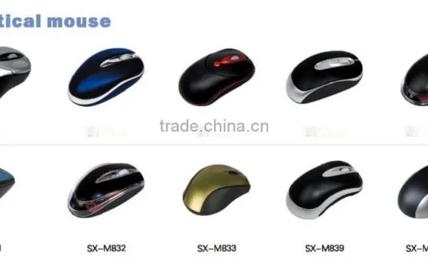 Hot Selling Mouse Gamer Gaming Desktops 800DPI Usb Mouse With PS/USB/U+P Interface Option