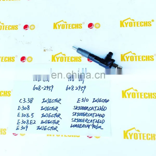 Factory Direct Sale Excavator Parts 4361096 295050-1980 1J700-53051 Engine Injector C3.3B E308 E308 E308.5 E308E2 photo-4