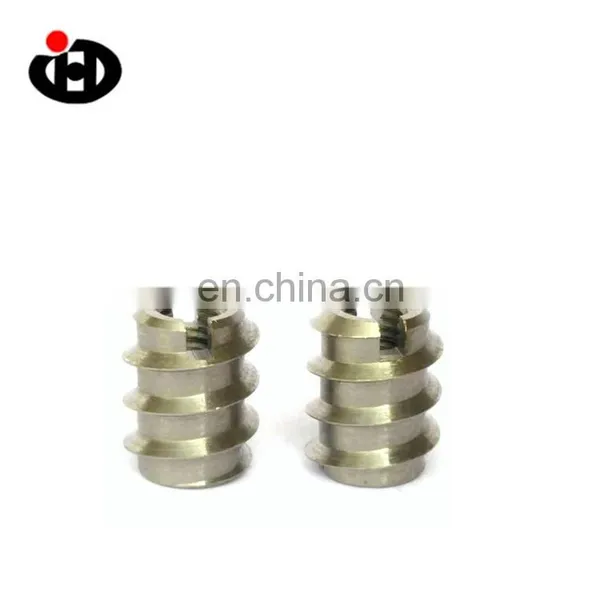 JINGHONG Steel Inserts Self Tapping Nuts Screwed Inserts m4 DIN 7965 photo-2