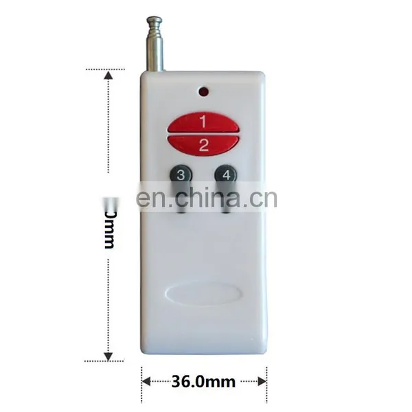 433mhz Controle 1000 Meters Remote Control Ceiling Fans With Led Lights Remote Control photo-4