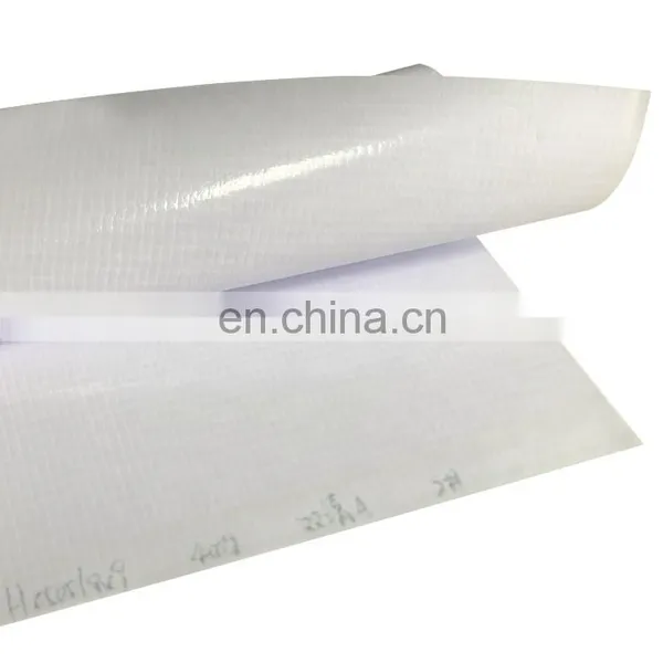 Pvc Banner Flex Manufacturer,frontlit Flex Banner for Digital Printing,400g 500d*500d 9*9 Pvc White Banner photo-2