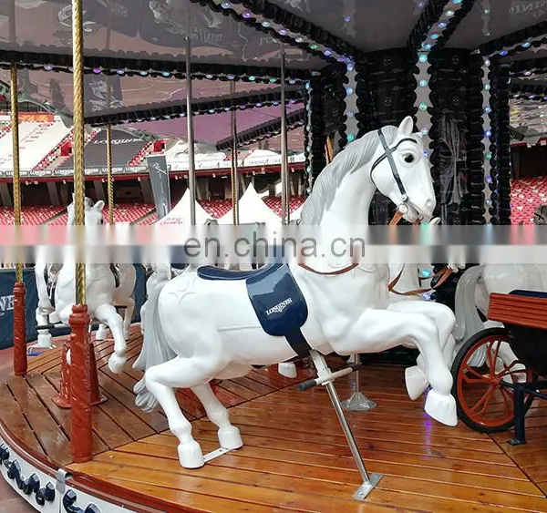 Amusement Carousel Kids Rides Mechanical Carousel photo-2