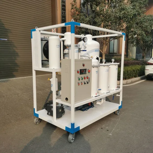 Vacuum Hydraulic Oil Dehumidifier/Waste Oil Purification Machine photo-3