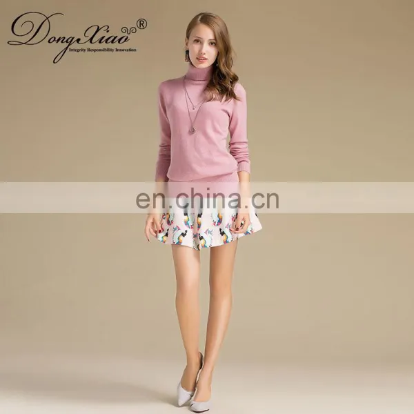 Erdos High Quality Turtleneck 12gg Basic Thickness Cashmere Sweater for Women photo-3