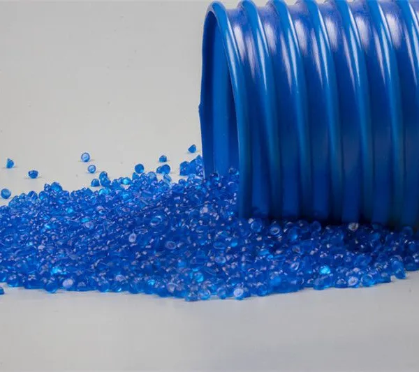 Manufacturer High Quality Low Price PVC Plastic Compound Granules Extrusion Rigid PVC Corrugated Conduit Granules PVC Pellets photo-4