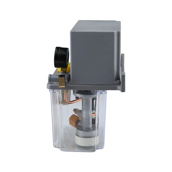 CNC Automatic Lubricating Oil Pump 2L With Pressure Gauge Digital Electronic Gear Pump 220V Oil Electromechanical Magnetic Pump photo-2