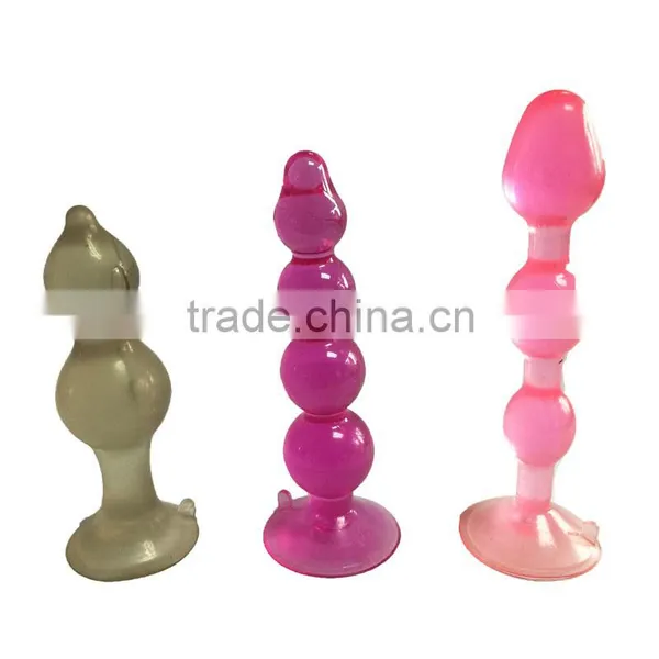 2016 New Beautiful Chinese Sex Toy Factory Safe and Flexible Silicone Anal Sexy Toy for Women photo-5