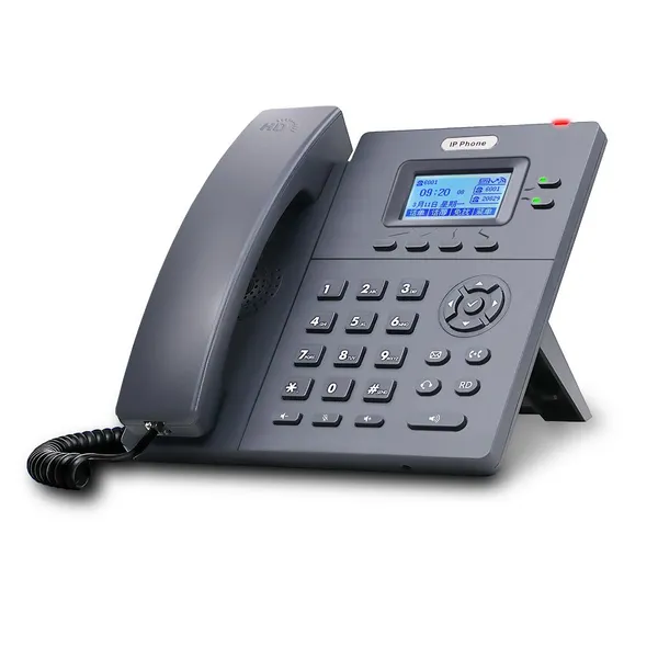 Smart WIFI IP Phone HD Voice VoIP Gigabit Phone With POE