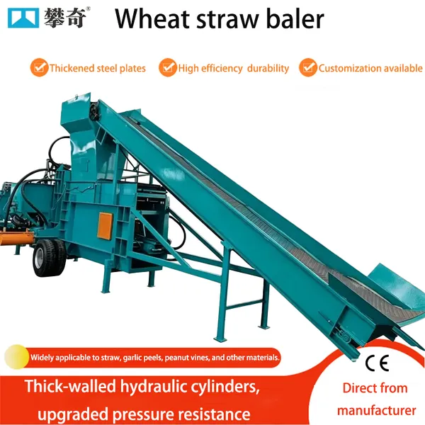 Hydraulic Hay Baler (dry and Wet), Corn Stalk and Wheat Straw Baler