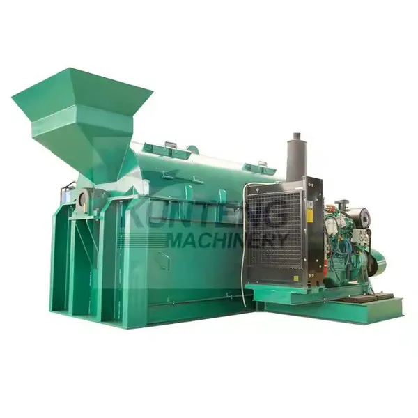 Coconut Husk Fiber Extractor Palm Bamboo Fiber Separation Defiber Machine EPC