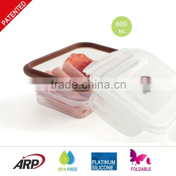 Wholesale Home Food Storage Silicone Folding Box photo-3