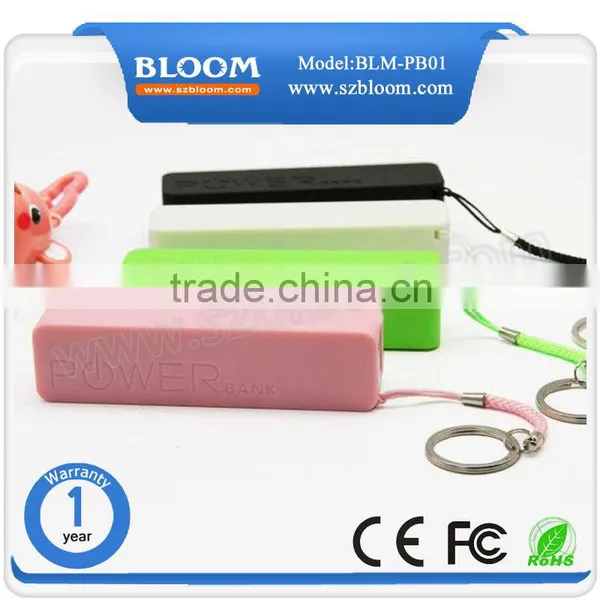1 Dollar Cheapest Perfume Keychain 2600mah Portable Mobile Power Bank Quality Choice photo-3