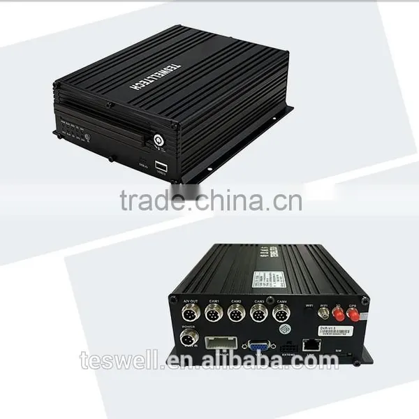 4CH/8CH 1080P Mobile Nvr With Built-in Switch With GPS RJ45 GSENSOR WIFI 3G 4G MNVR/mobile Nvr photo-2