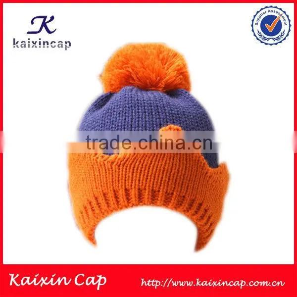 New Pom Pom Winter Baby Boys Girls Toddler Crochet Cute Beanie Knit Cap Hats With photo-2