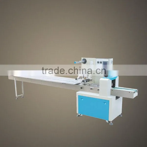 Automatic cookies flow wrapping machine
